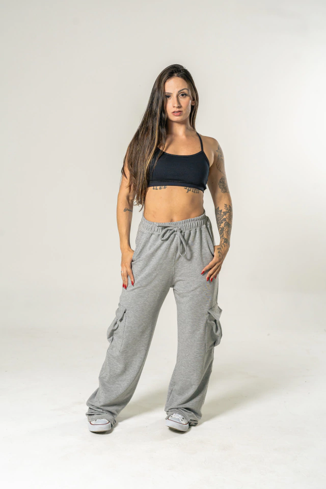 Calça Wide Leg