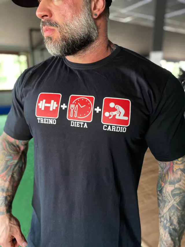 Camisa Treino, Dieta e Cardio