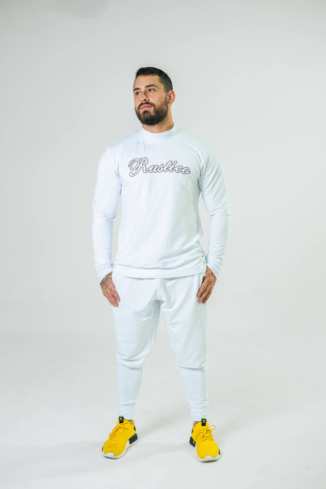 Conjunto Moletinho Gola Alta