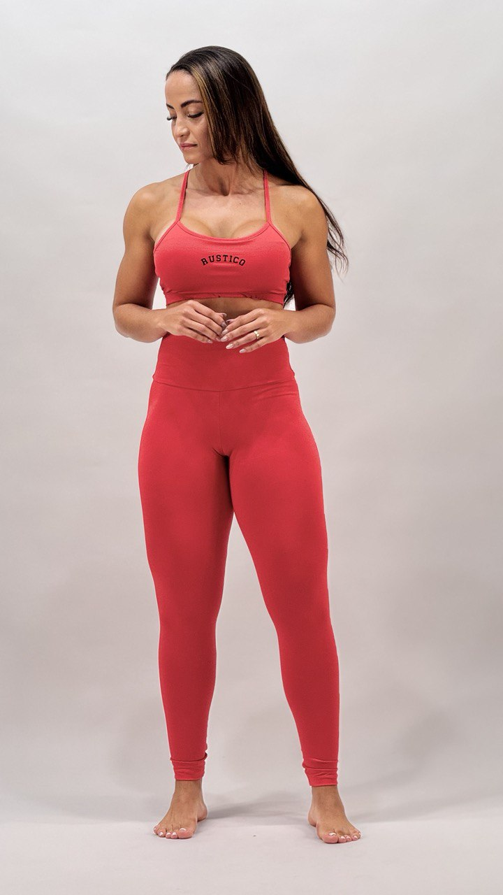 Calça legging Cintura alta Elástico na parte de trás Levanta bumbum.