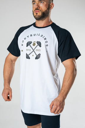 T-shirt Manga Raglan Bodybuildings