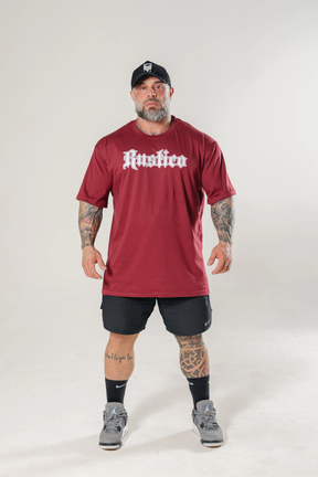 T-Shirt Bordo Rustico