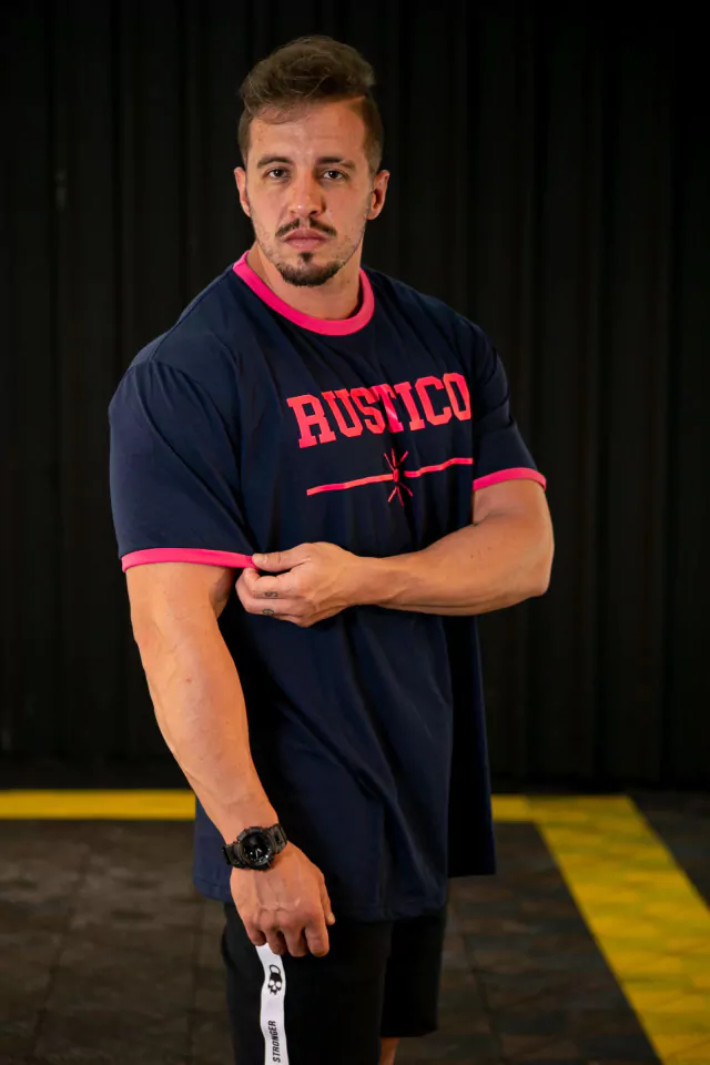 Camisa Gola Pink
