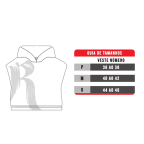 Cropped C/ Capuz Feminino Rustico Moletinho Cinza