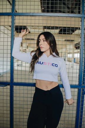 Cropped Manga longa RUSTICO