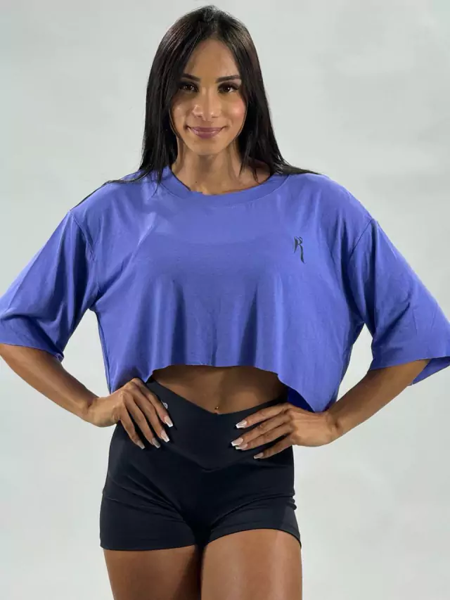 Cropped Oversized Rustico