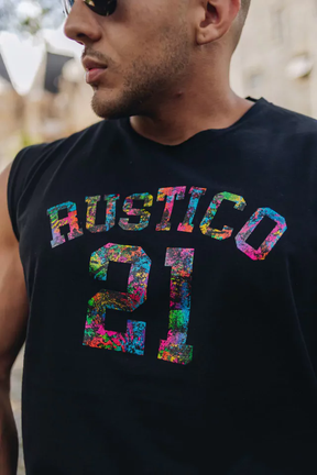 Regata Ombro Largo Black Collor